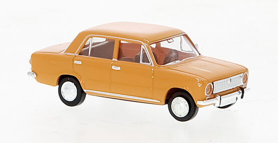 Fiat 124 orange, 1966,