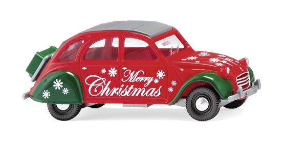 Citroën 2 CV Weihnachtsmodell