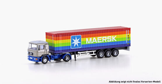 MAN F90 Container-Sattelzug MAERSK