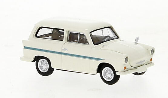 Trabant P 50 Kombi Dekor weiss, blau, 1960,