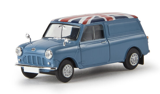 Austin Mini Van hellblau, Dek