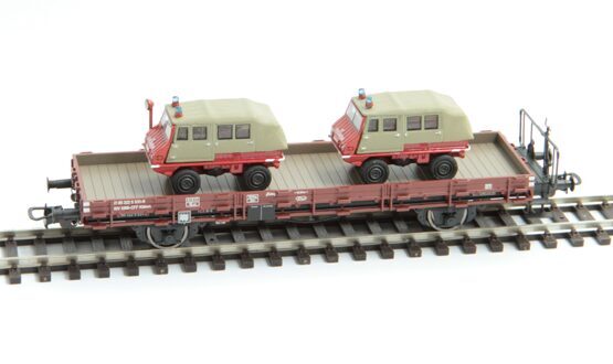 SBB Rungenwagen mit 2 Hafling