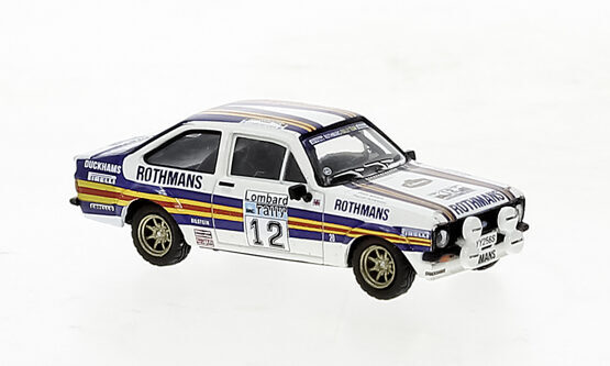 Ford Escort RS 1800 1981, Rallye RAC Lombard, P.Airikkala, 12,