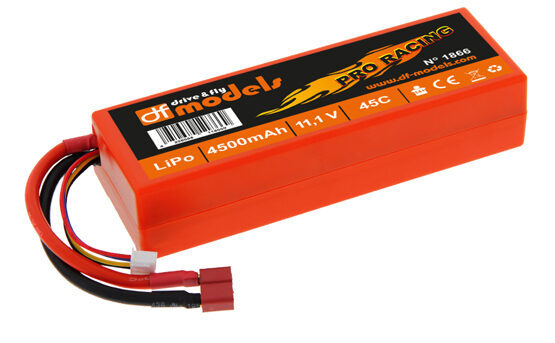 Lipo Akku 3S - 11 1 Volt - 4500mAh  45C