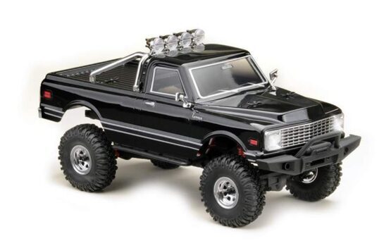 1:18 Micro Crawler Pickup Black RTR