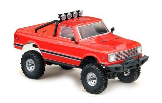 1:18 Micro Crawler Pickup Red RTR