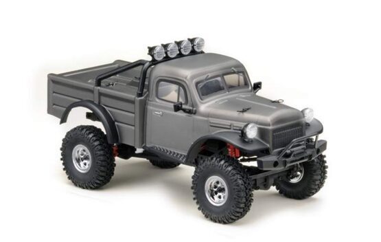 1:18 Micro Crawler Truck Grey RTR