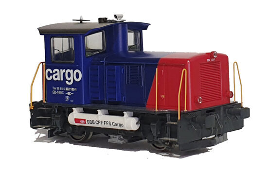 Rangierdiesellok Tm IV 232, SBB CARGO, elektr. Kuppl., DCC Sound