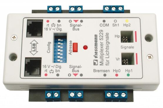 Multiplexer für Lichtsignale mit Multiplex-Technologie