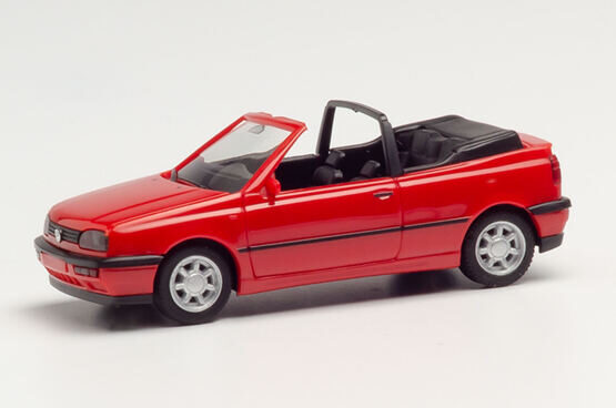 VW Golf III Cabrio, rot