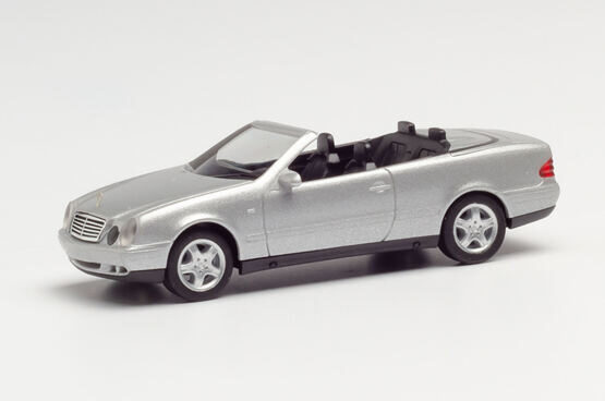 MB CLK Cabrio, silbermet.