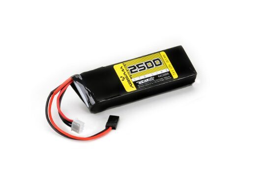 Empfänger-Akkus RX Lipo 2S 7,4V. 2500 SC (UNI-Plug)