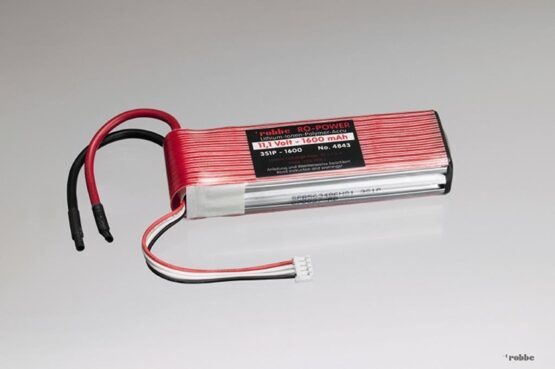 LiPo-Akku 3S1P 11,1V 1600mAh