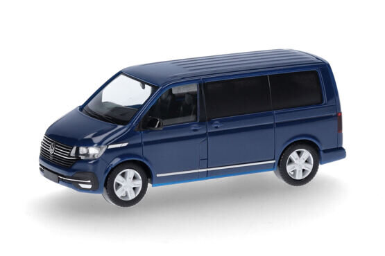 VW T6.1 Caravelle, deep ocean blue