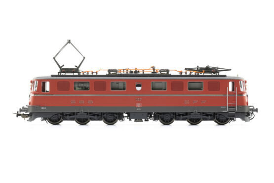 SBB E-Lok Ae 6/6 11417 Kanton Fribourg rot EpV DC