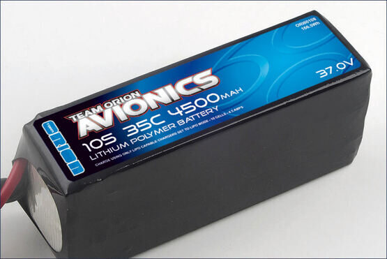 Avionics LiPo 4500mAh 37,0V (10S/35C)