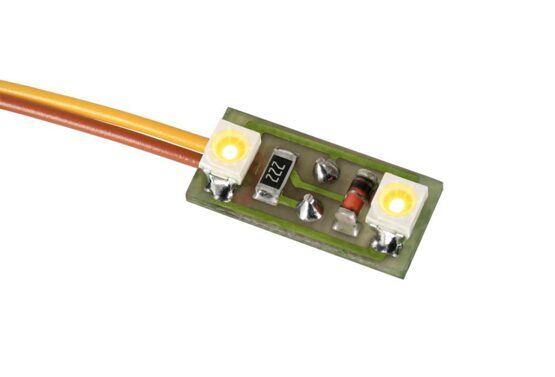 Hausbeleuchtung, 2 LEDs warmweiß, 3 Stück