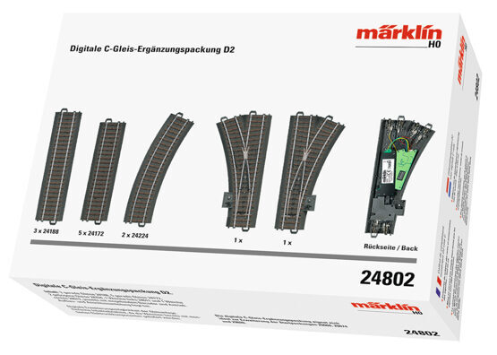 Digitale C-Gleis-Ergänzungspackung D2