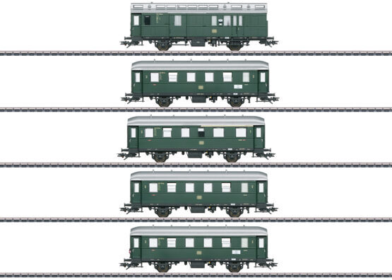 Reisezugwagen-Set