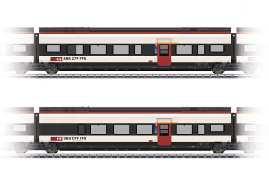 Ergänzungswagen-Set 3 zum RABe 501 Giruno