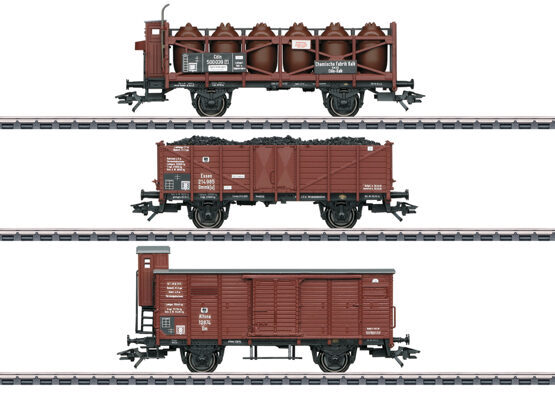 Güterwagen-Set zu T3 KPEV