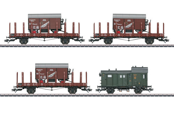 Güterwagen-Set zu BR 96 DRG