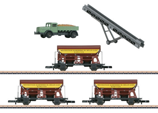 Wagensset Westdeutsche Quarzwerke