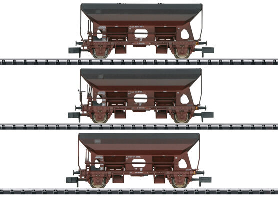 Güterwagen-Set Seitenentladewagen