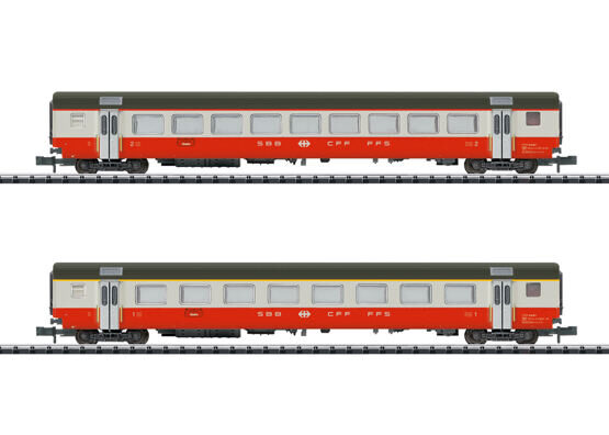 Schnellzugwagen-Set Swiss Express Teil 2