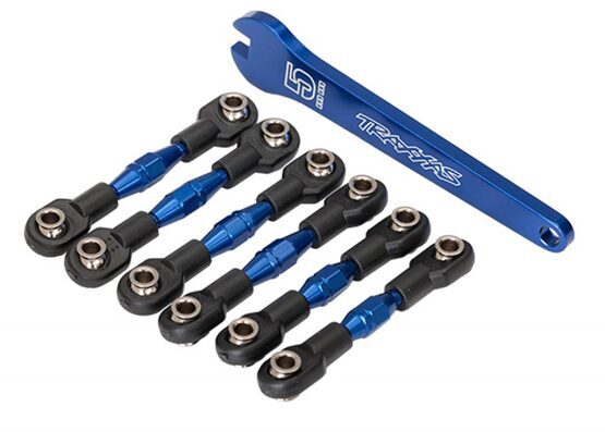 Turnbuckles, aluminum (blue-a