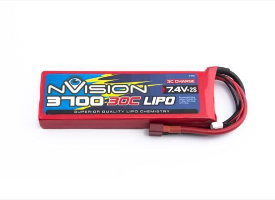 nVision LiPo 2s 7,4V 3700 30C