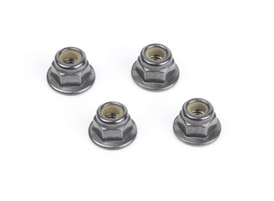 Flanged Lock Nut M3 (4pcs)