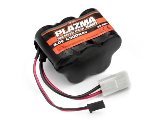 Plazma 6.0V 4300mAh NiMH Baja Receiver Battery