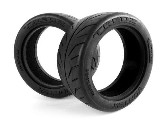 Tredz Vortex Belted Tire (95x42mm/2.6-3.0in/2pcs)