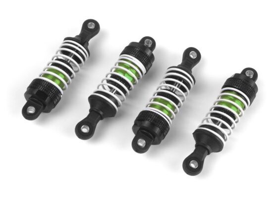 Aluminum Oil-Filled Shock Absorber Set (Green/4pcs)