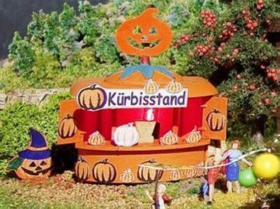 Kürbisverkaufsstand