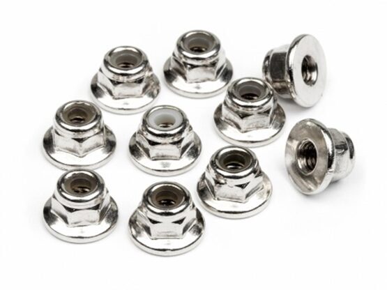 Vorza - FLANGED LOCK NUT M3 (10pcs)