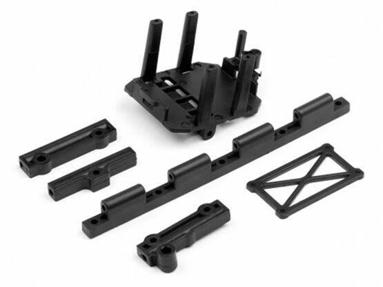 Savage XS - BULKHEAD/ESC MOUNT SET