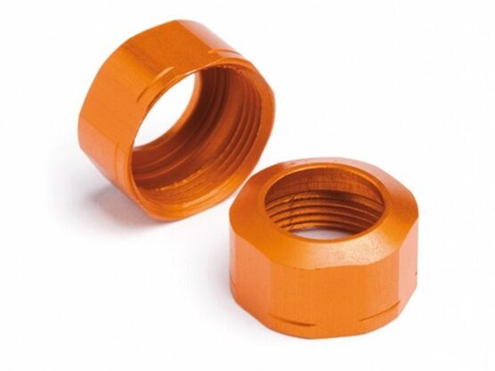 Nitro 3 - SHOCK CAP 12xM13x0.8mm (ORANGE/GROOVED/2pcs)