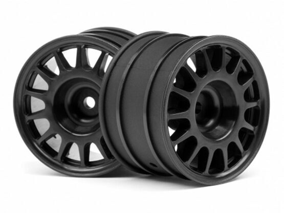 WR8 RALLY OFF-ROAD WHEEL BLACK (48X33MM/2PCS)