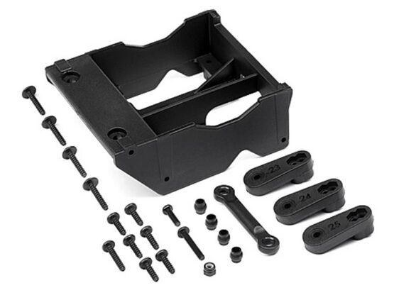 SAVAGE XL OCTANE - STEERING SERVO MOUNT SET