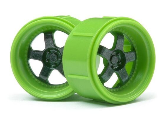 WORK MEISTER S1 WHEEL 17MM GREEN (4PCS)