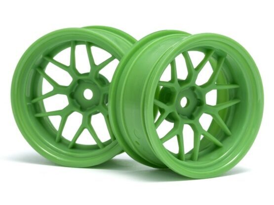 TECH 7 WHEEL GREEN 52X26X+9MM OFFSET (2PCS)