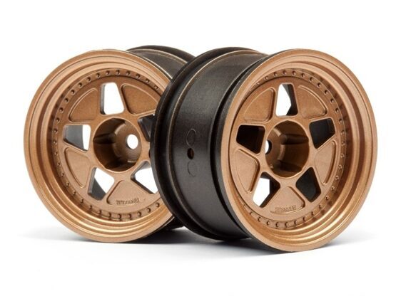 TARMACR40 WHEEL BRONZE 52X31X+10MM OFFSET (2PCS)