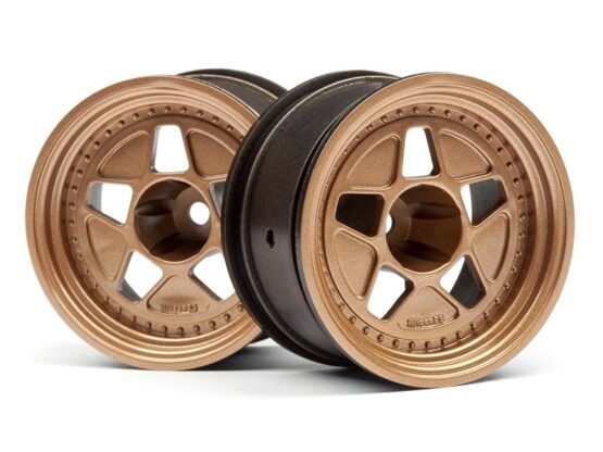 TARMACR40 WHEEL BRONZE 52X31X+15MM OFFSET (2PCS)