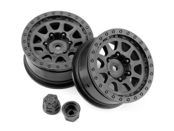 CR-10 WHEEL 1.9 (BLACK/2PCS)