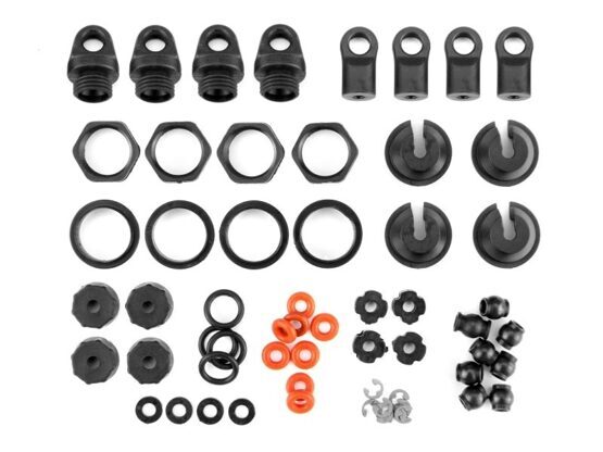 SHOCK PARTS SET (4 SHOCKS)