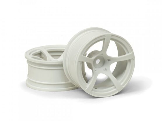 D5 WHEEL WHITE (9MM/2PCS)