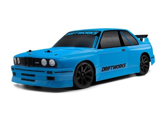 RS4 Sport 3 Drift BMW M3 E30 DriftWorks RTR (fahrbereit mit Radio, Batterie und Ladegerät)