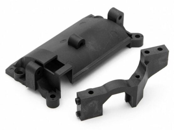 CARBON GRAPHITE REAR BULKHEAD SET (PRO 3)